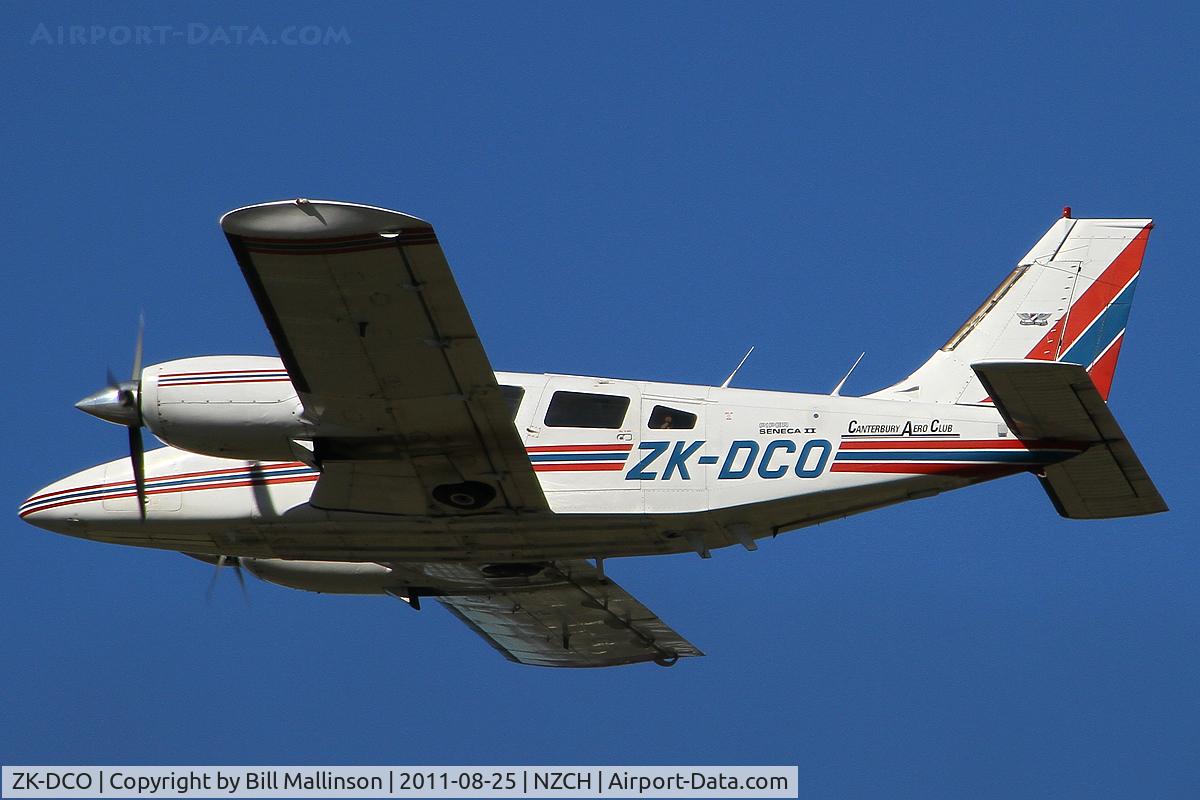ZK-DCO, Piper PA-34-200T C/N 34-8070354, away from 02