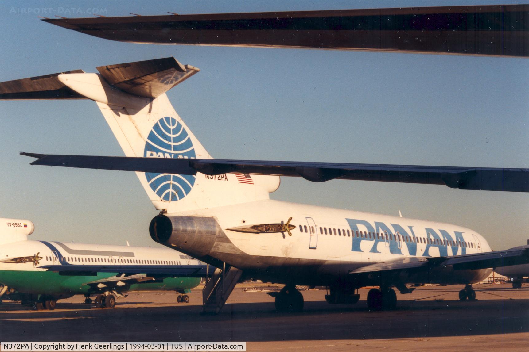 N372PA, 1969 Boeing 727-295 C/N 20249, ex Pan Am