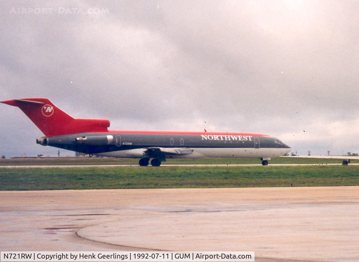 N721RW, 1976 Boeing 727-2M7(F) C/N 21200, Northwest
