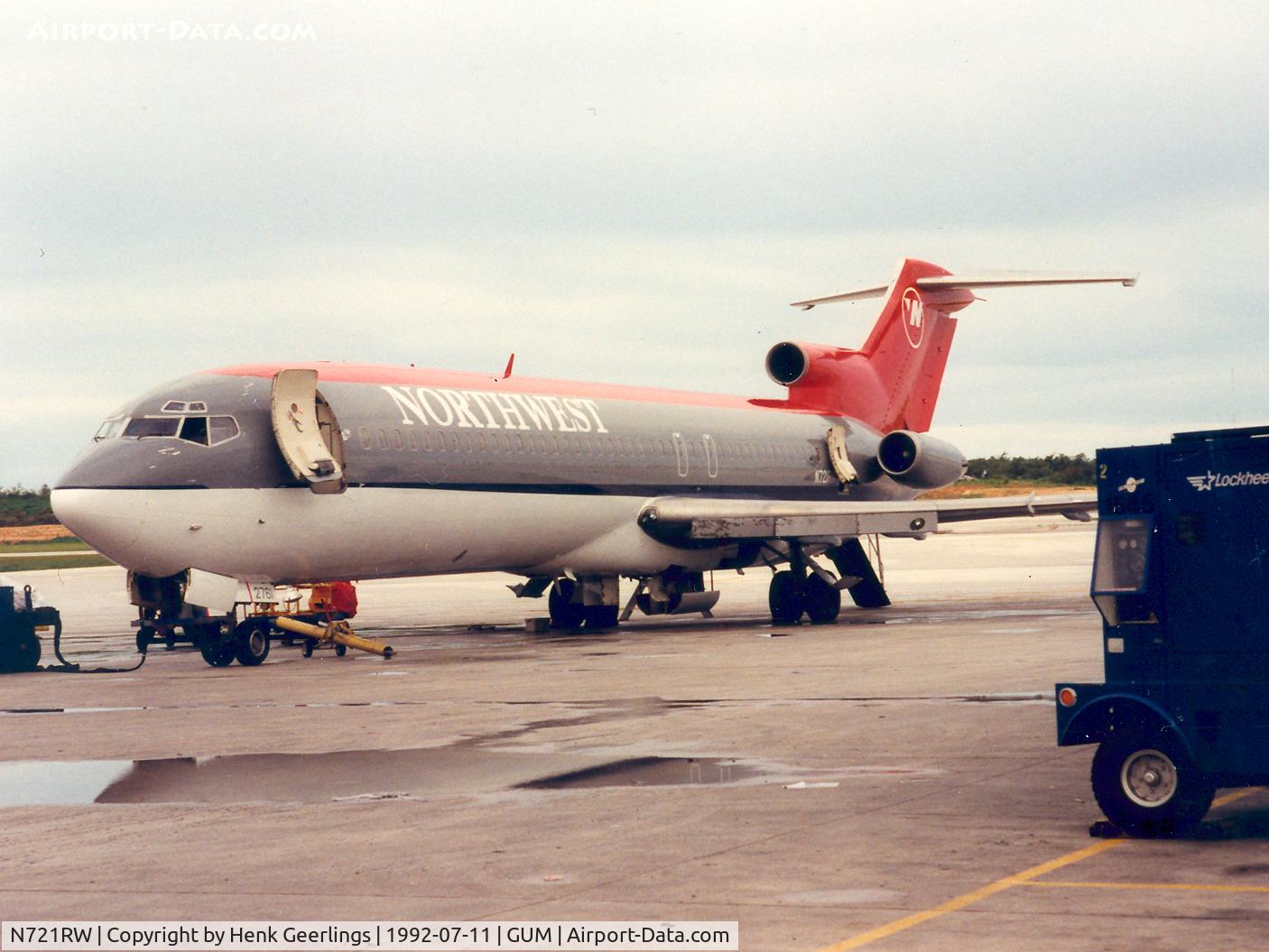 N721RW, 1976 Boeing 727-2M7(F) C/N 21200, Northwest