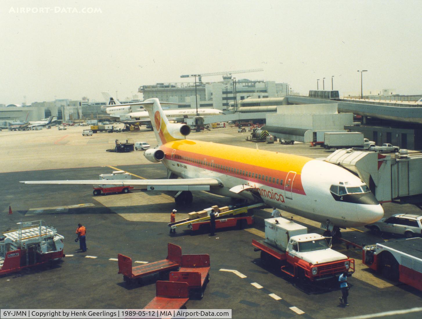 6Y-JMN, 1975 Boeing 727-2J0 C/N 21106, Air Jamaica