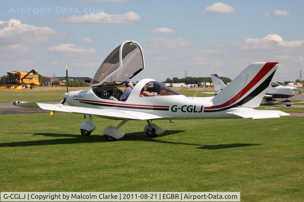 G-CGLJ, 2009 TL Ultralight TL-2000 Sting Carbon C/N LAA 347-14794, TL Ultralight TL-2000 Sting Carbon at Breighton Airfield's Summer Fly-In, August 2011.