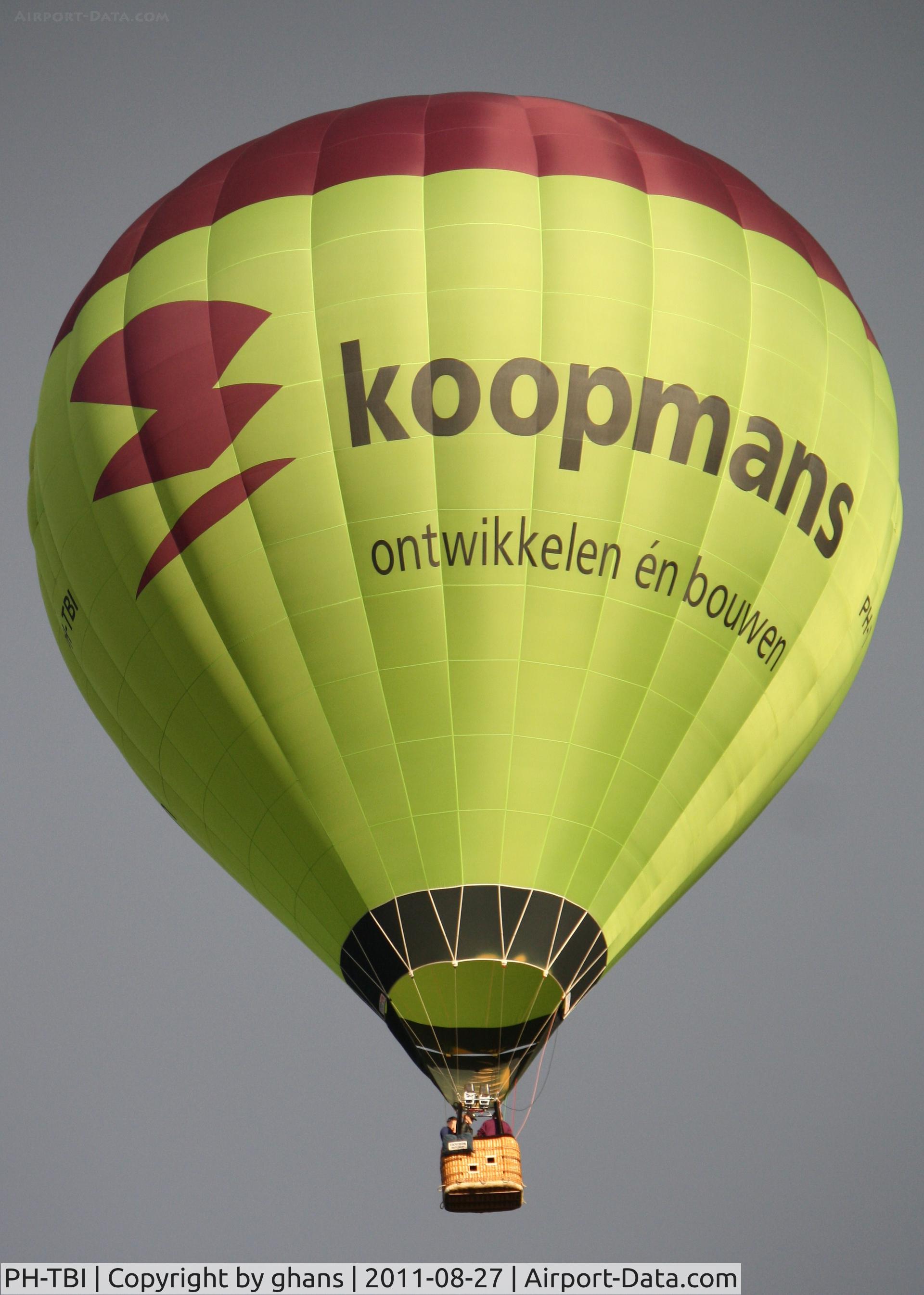 PH-TBI, Cameron Z-105 C/N 10582, Koompans Bouwgroep