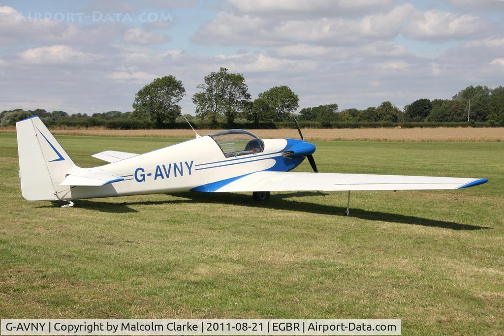 G-AVNY, 1967 Sportavia-Putzer Fournier RF-4D C/N 4029, Sportavia Fournier RF4D at Breighton Airfield's Summer Fly-In, August 2011.