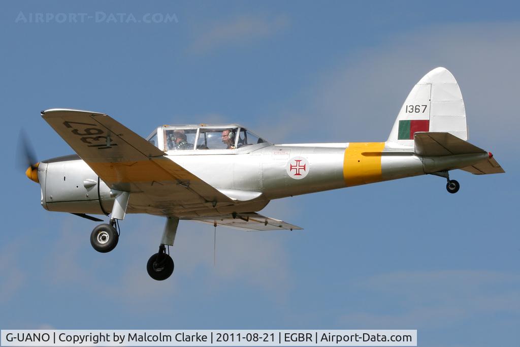 G-UANO, 1959 OGMA DHC-1 Chipmunk T.20 C/N OGMA-57, OGMA DHC-1 Chipmunk T20 at Breighton Airfield's Summer Fly-In, August 2011.