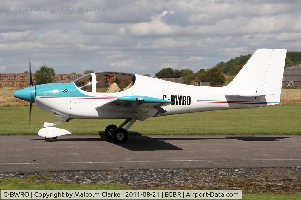 G-BWRO, 1997 Europa Tri-Gear C/N PFA 247-12849, Europa at Breighton Airfield's Summer Fly-In, August 2011.