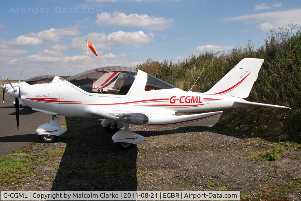 G-CGML, 2010 TL Ultralight TL-2000 Sting Carbon C/N LAA 347-14796, TL Ultralight TL-2000 Sting Carbon at Breighton Airfield's Summer Fly-In, August 2011.