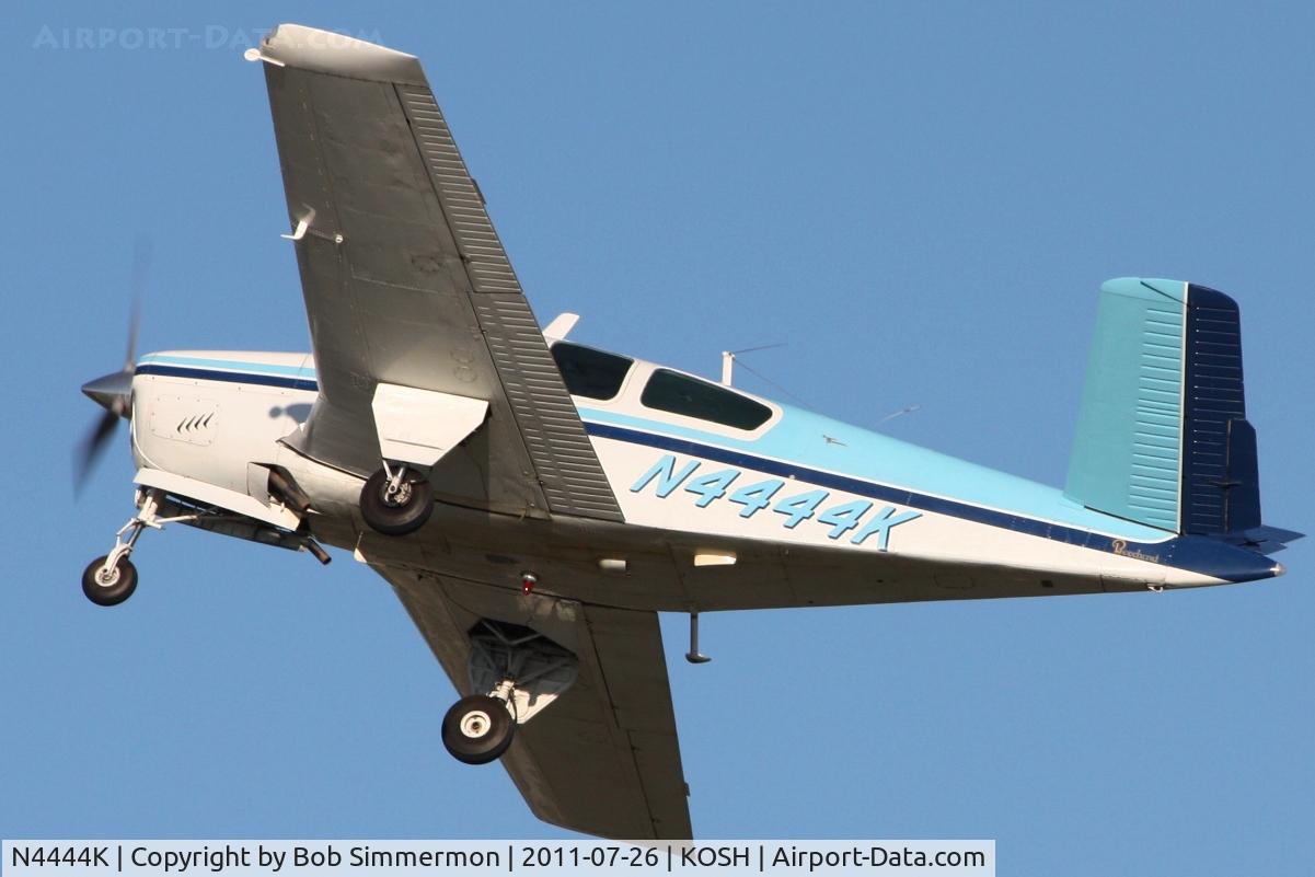 N4444K, 1964 Beech S35 Bonanza C/N D-7422, Departing Airventure 2011.