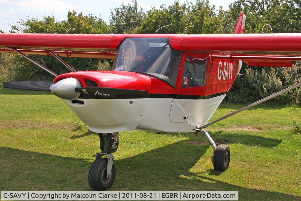 G-SAVY, 2009 ICP MXP-740 Savannah VG Jabiru(1) C/N BMAA/HB/499, Savannah VG Jabiru(1) at Breighton Airfield's Summer Fly-In, August 2011.