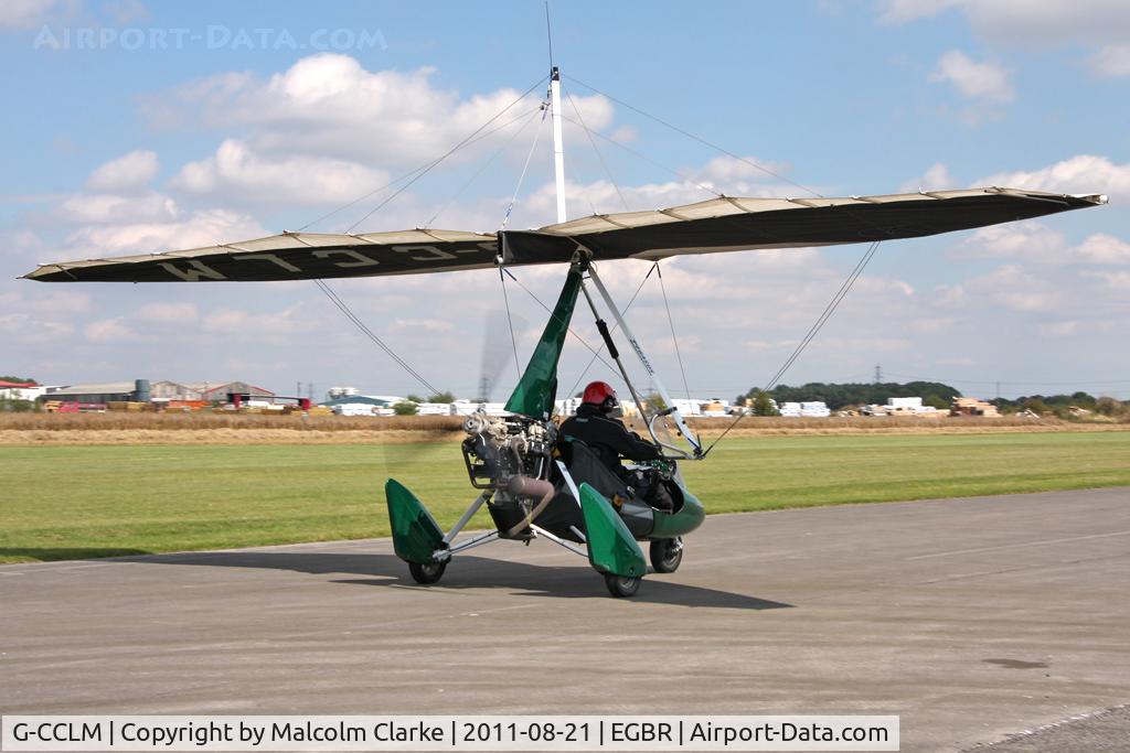 G-CCLM, 2003 Mainair Pegasus Quik C/N 7986, Mainair Pegasus Quik at Breighton Airfield's Summer Fly-In, August 2011.