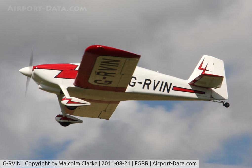G-RVIN, 1999 Vans RV-6 C/N PFA 181-13236, Vans RV-6 at Breighton Airfield's Summer Fly-In, August 2011.