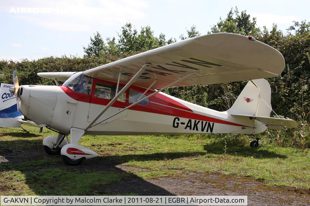 G-AKVN, 1946 Aeronca 11AC Chief Chief C/N 11AC-469, Aeronca 11AC Chief at Breighton Airfield's Summer Fly-In, August 2011.