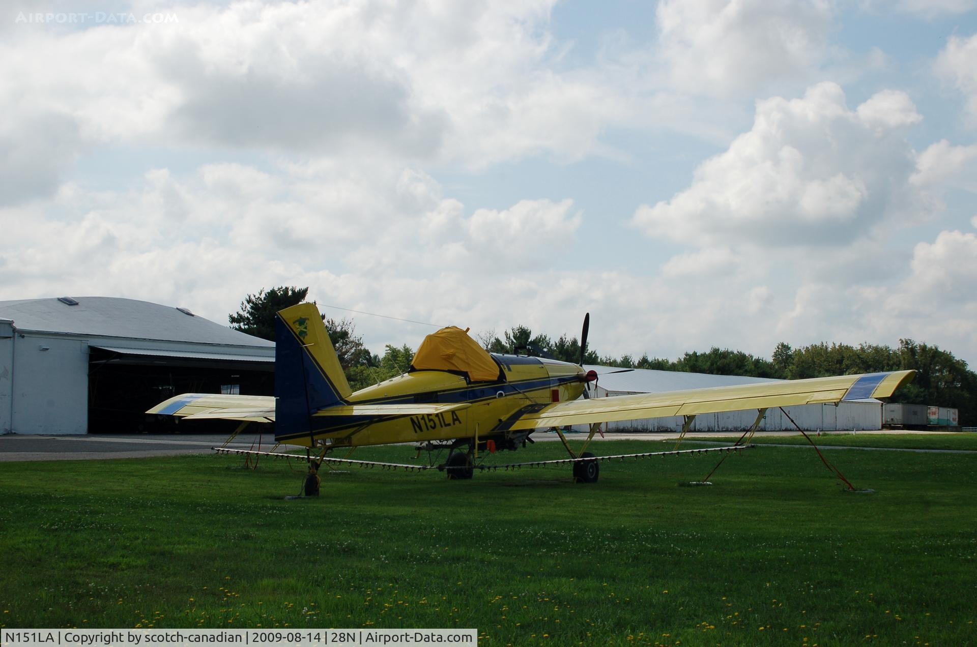 N151LA, 2007 Air Tractor Inc AT-602 C/N 602-1152, 2007 Air Tractor AT-602 N151LA at Vineland-Downstown Airport, Vineland, NJ