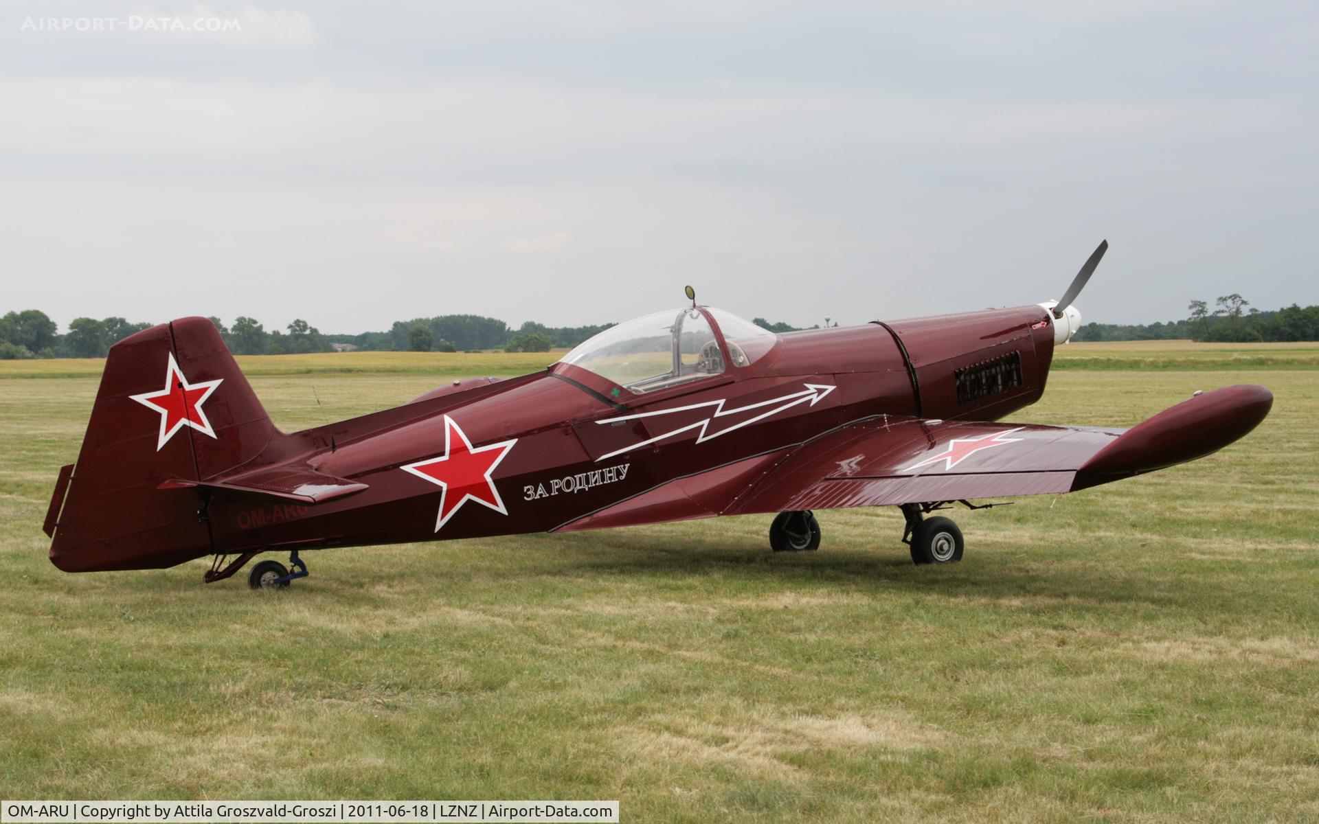 OM-ARU, Zlin Z-526AFS-V C/N 1213, Nové Zámky Airport - Slovakia