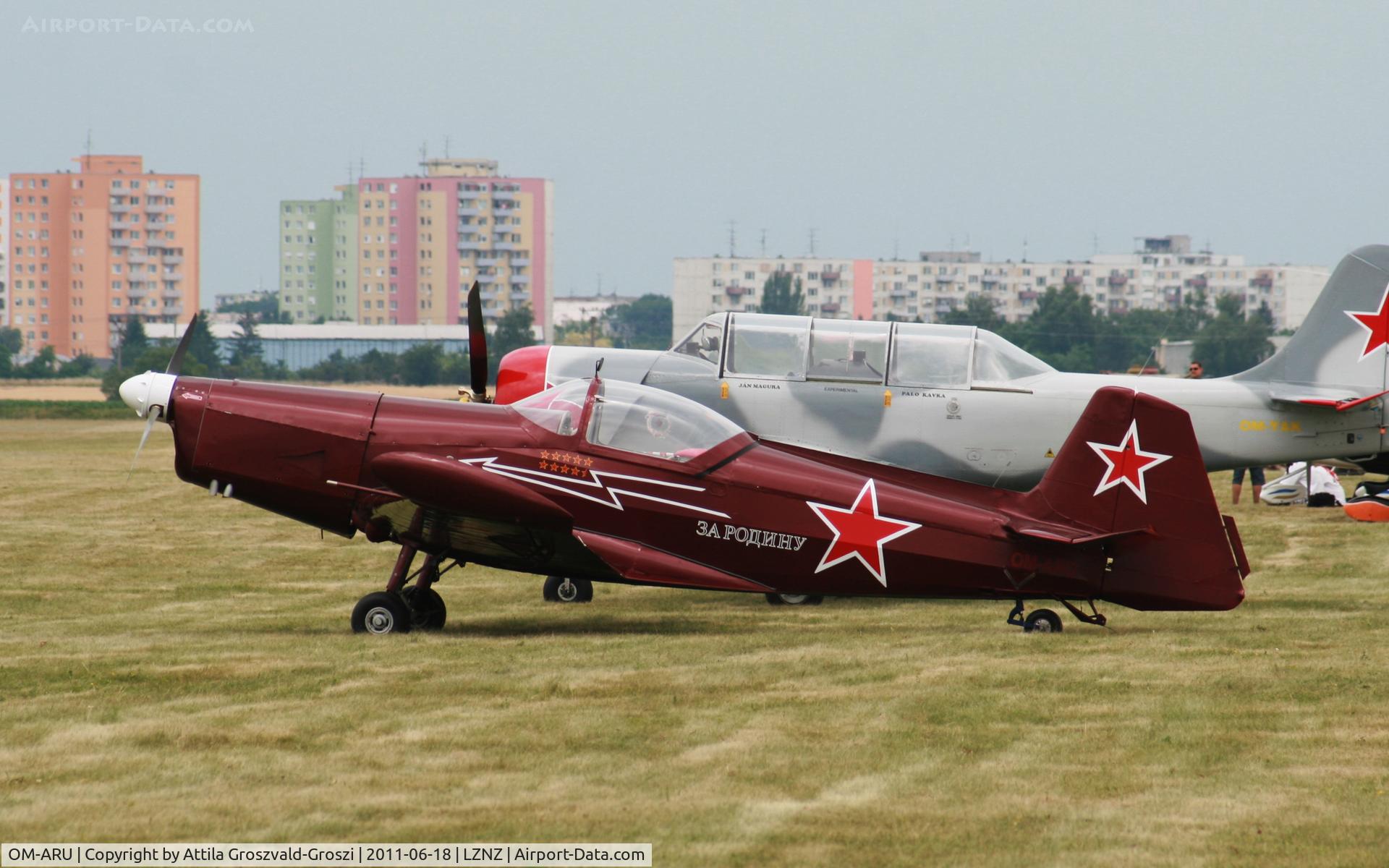 OM-ARU, Zlin Z-526AFS-V C/N 1213, Nové Zámky Airport - Slovakia