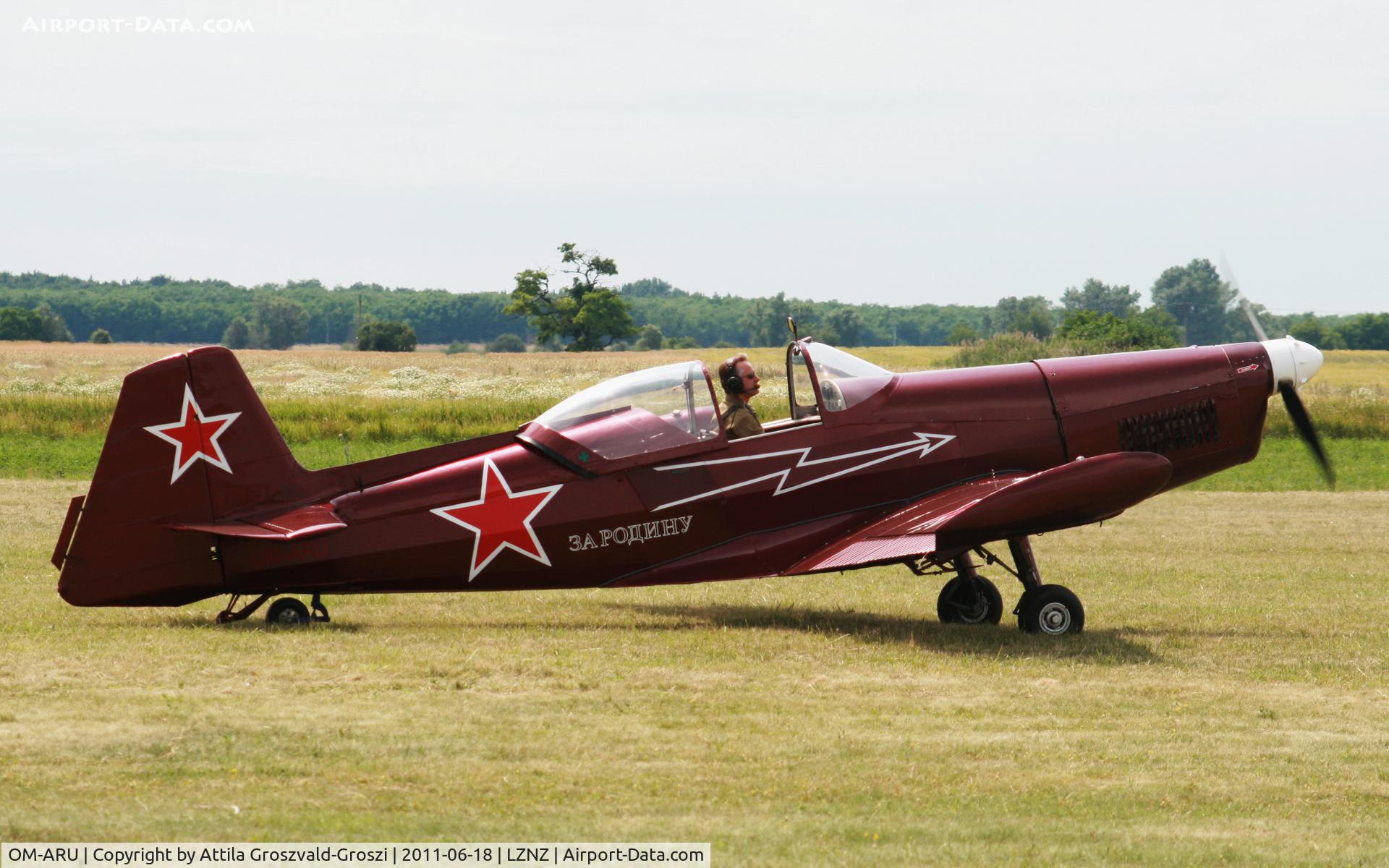 OM-ARU, Zlin Z-526AFS-V C/N 1213, Nové Zámky Airport - Slovakia