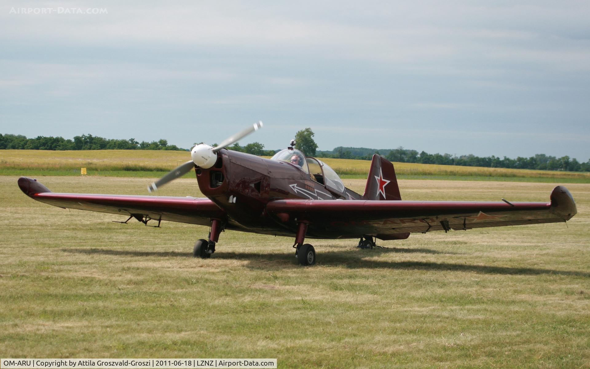 OM-ARU, Zlin Z-526AFS-V C/N 1213, Nové Zámky Airport - Slovakia