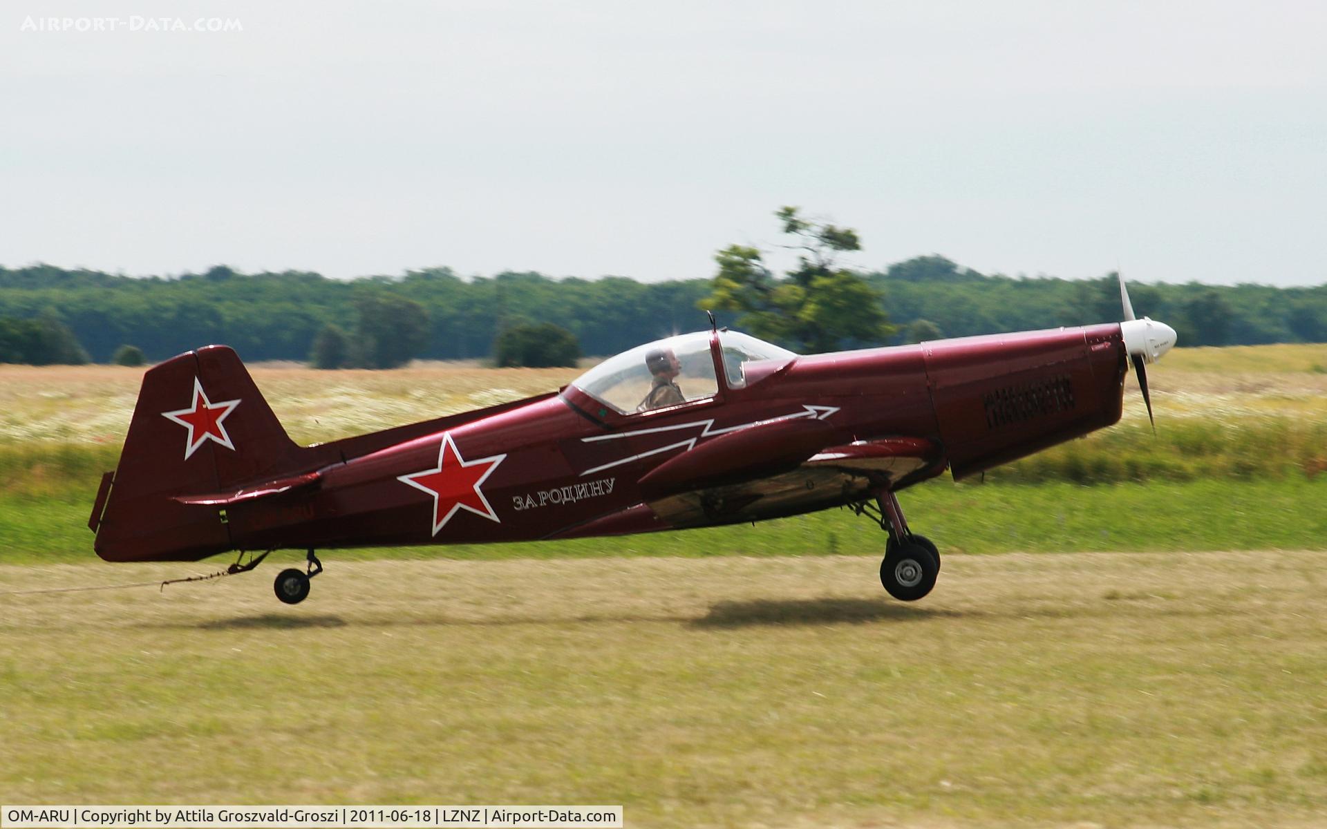 OM-ARU, Zlin Z-526AFS-V C/N 1213, Nové Zámky Airport - Slovakia