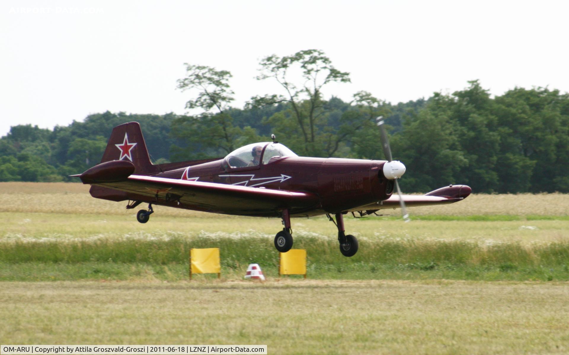 OM-ARU, Zlin Z-526AFS-V C/N 1213, Nové Zámky Airport - Slovakia (Slovak Republik) SK.