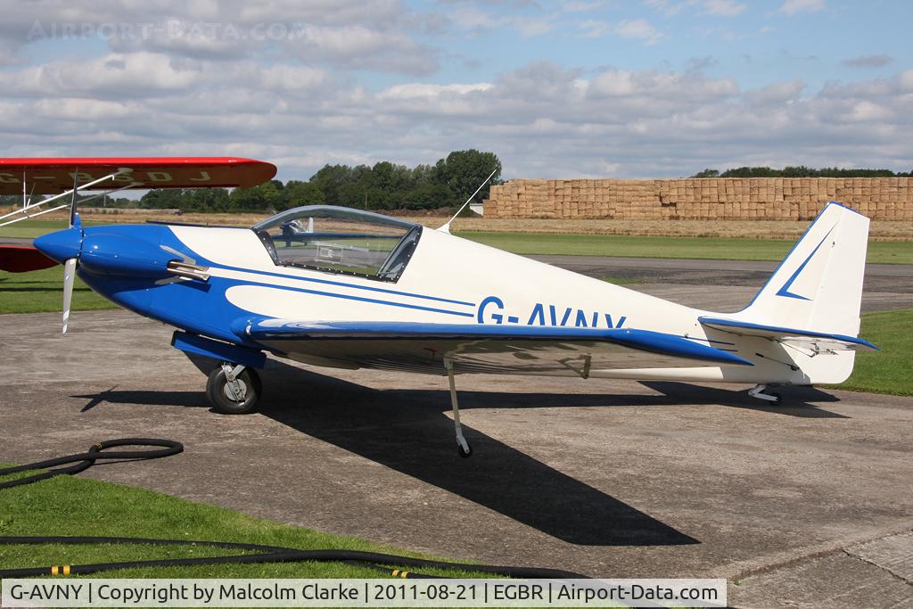 G-AVNY, 1967 Sportavia-Putzer Fournier RF-4D C/N 4029, Sportavia Fournier RF4D at Breighton Airfield's Summer Fly-In, August 2011.