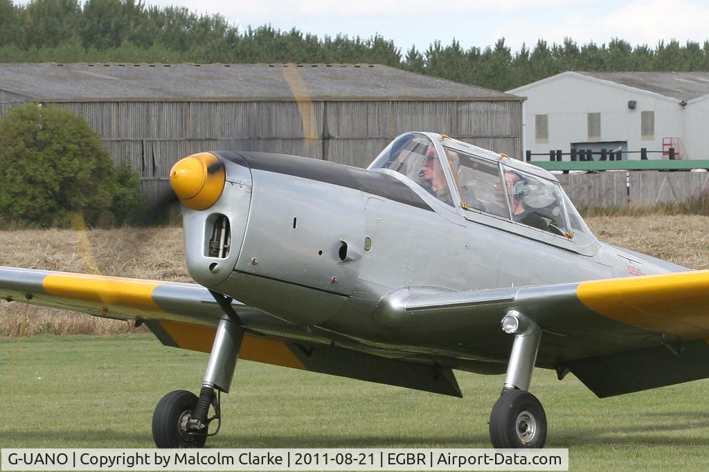 G-UANO, 1959 OGMA DHC-1 Chipmunk T.20 C/N OGMA-57, OGMA DHC-1 Chipmunk 22 at Breighton Airfield's Summer Fly-In, August 2011.