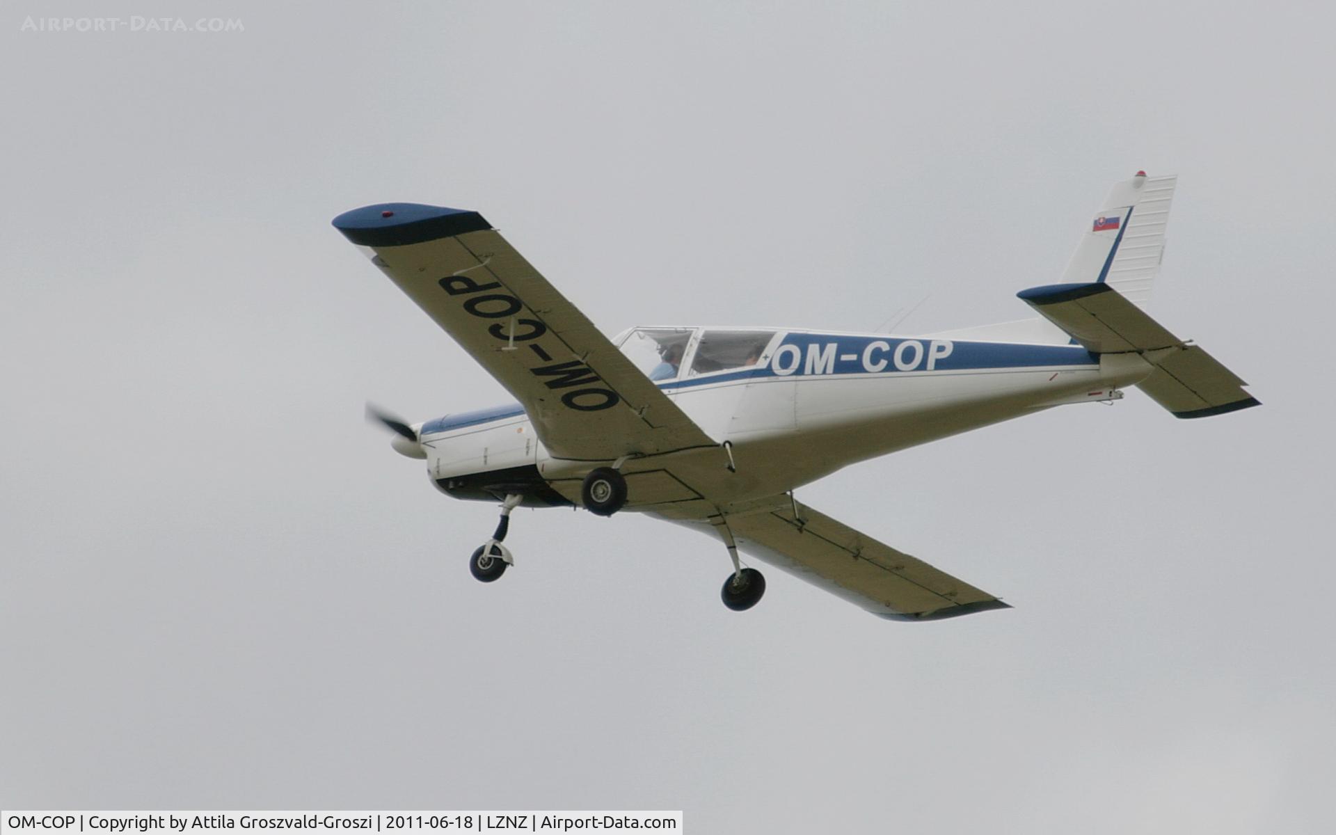 OM-COP, Zlin Z-43 C/N 0009, Nové Zámky Airport - Slovakia (Slovak Republik) SK.