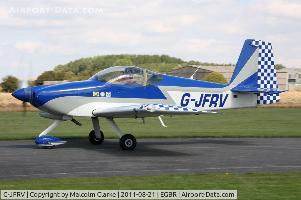 G-JFRV, 2004 Vans RV-7A C/N PFA 323-13851, Vans RV-7A at Breighton Airfield's Summer Fly-In, August 2011.