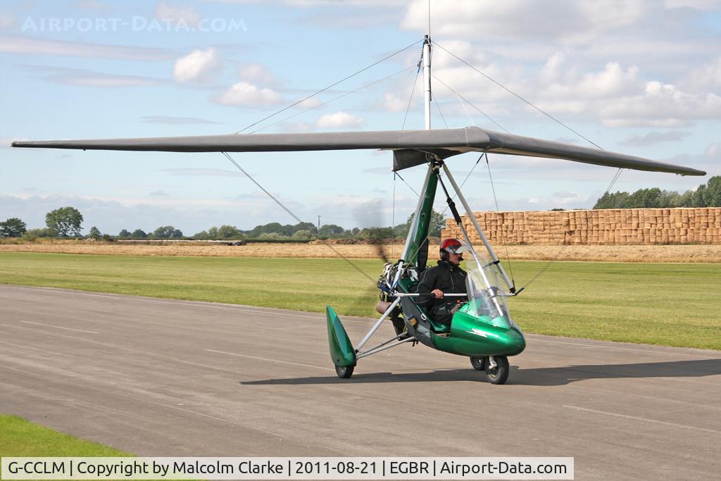 G-CCLM, 2003 Mainair Pegasus Quik C/N 7986, Mainair Pegasus Quik at Breighton Airfield's Summer Fly-In, August 2011.