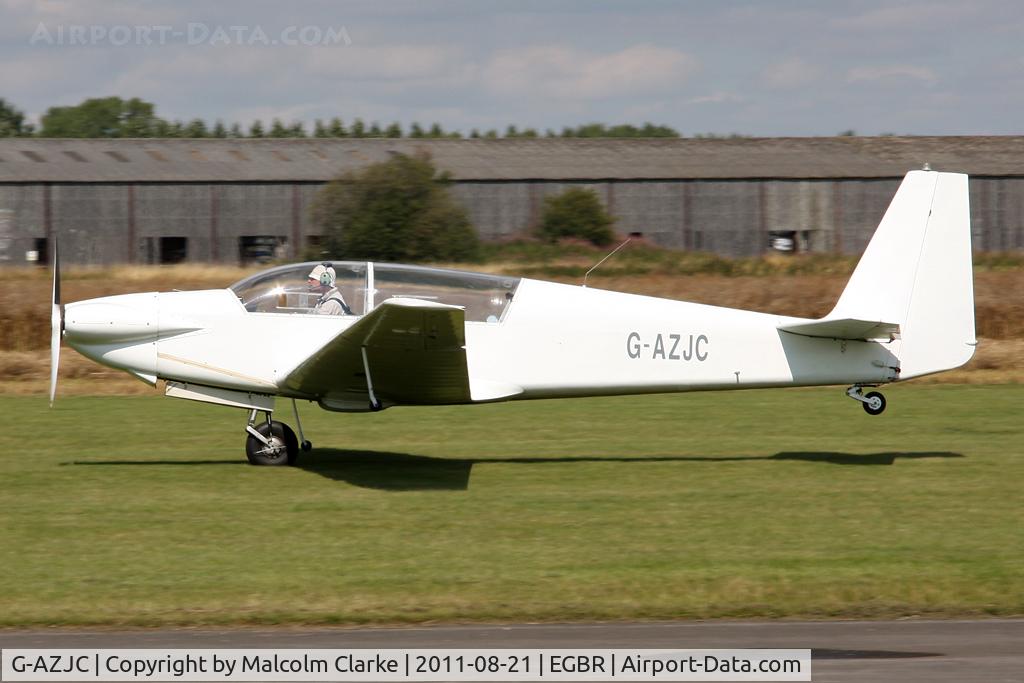 G-AZJC, 1972 Sportavia-Putzer RF-5 C/N 5108, Sportavia Fournier RF-5 at Breighton Airfield's Summer Fly-In, August 2011.