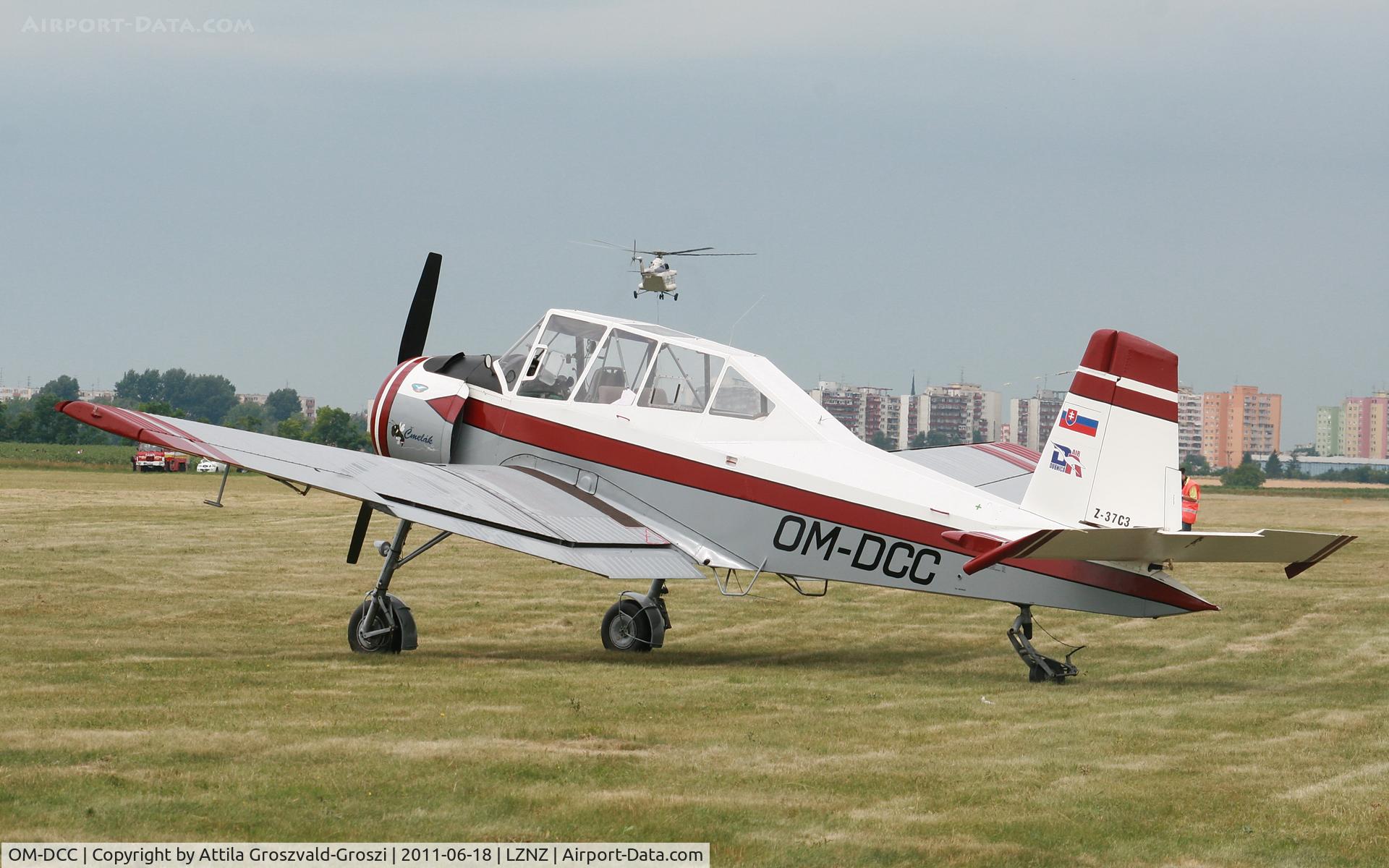 OM-DCC, Let Z-37 C3 C/N 23-09, Nové Zámky Airport - Slovakia (Slovak Republik) SK