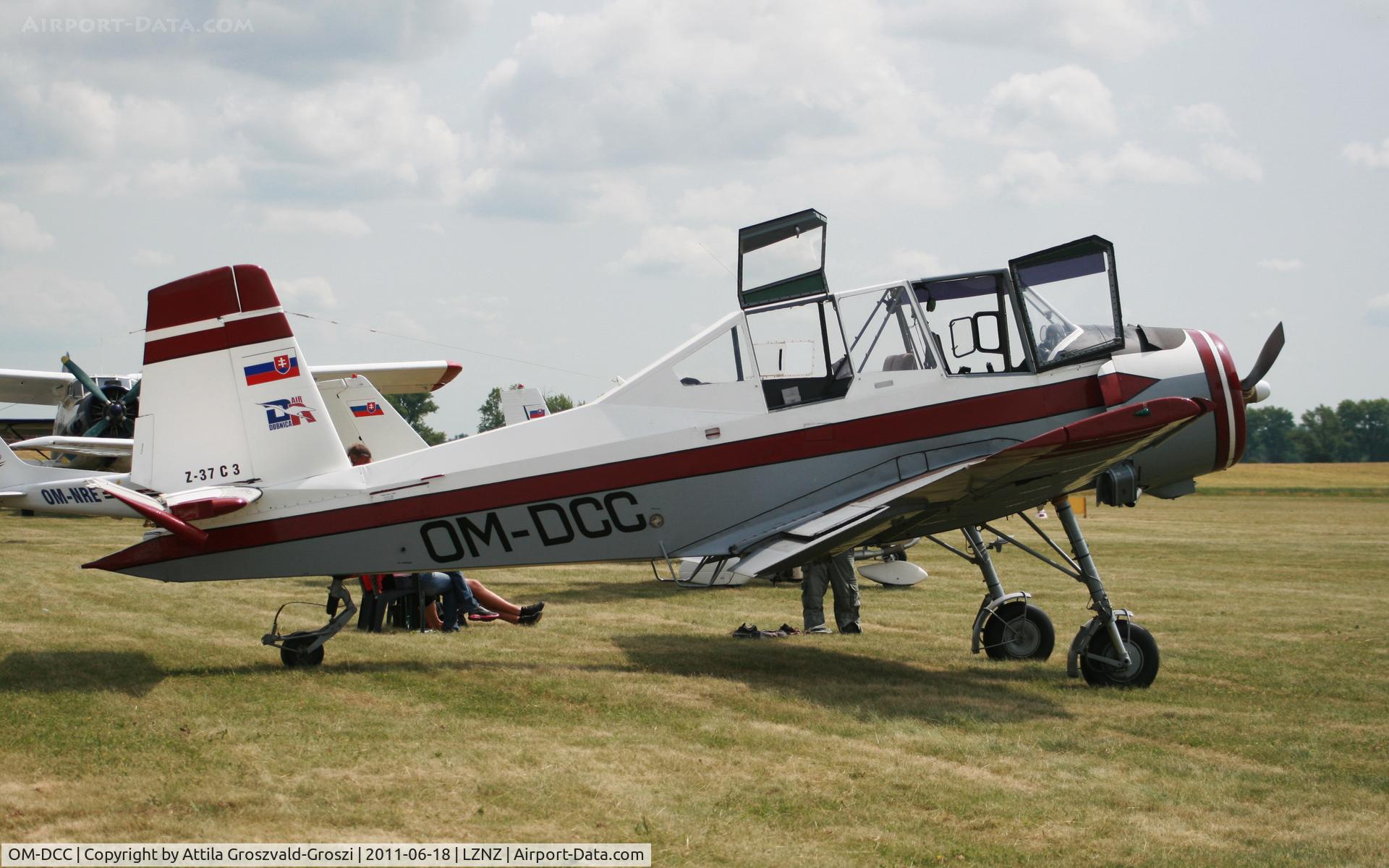 OM-DCC, Let Z-37 C3 C/N 23-09, Nové Zámky Airport - Slovakia (Slovak Republik) SK.