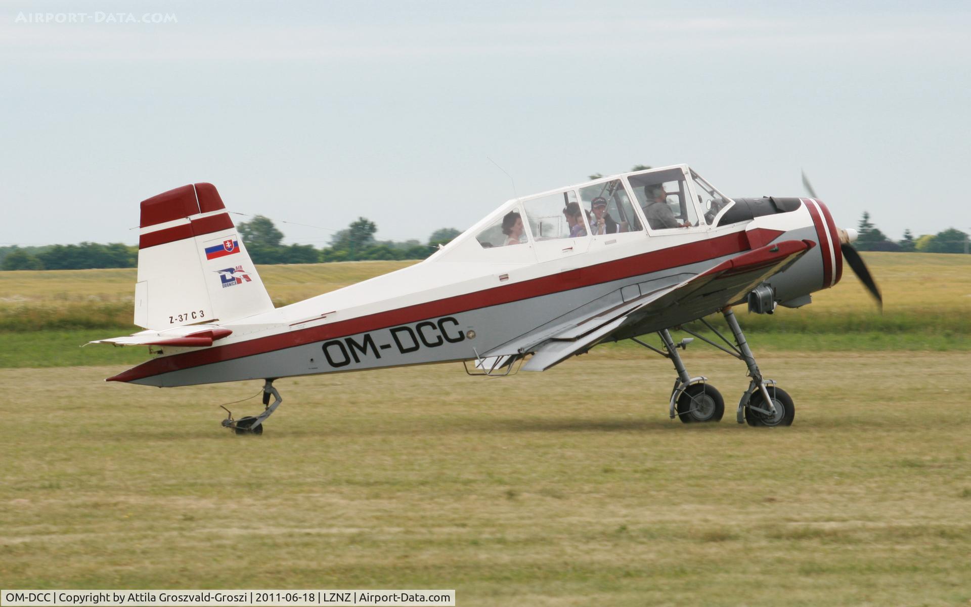 OM-DCC, Let Z-37 C3 C/N 23-09, Nové Zámky Airport - Slovakia (Slovak Republik) SK.