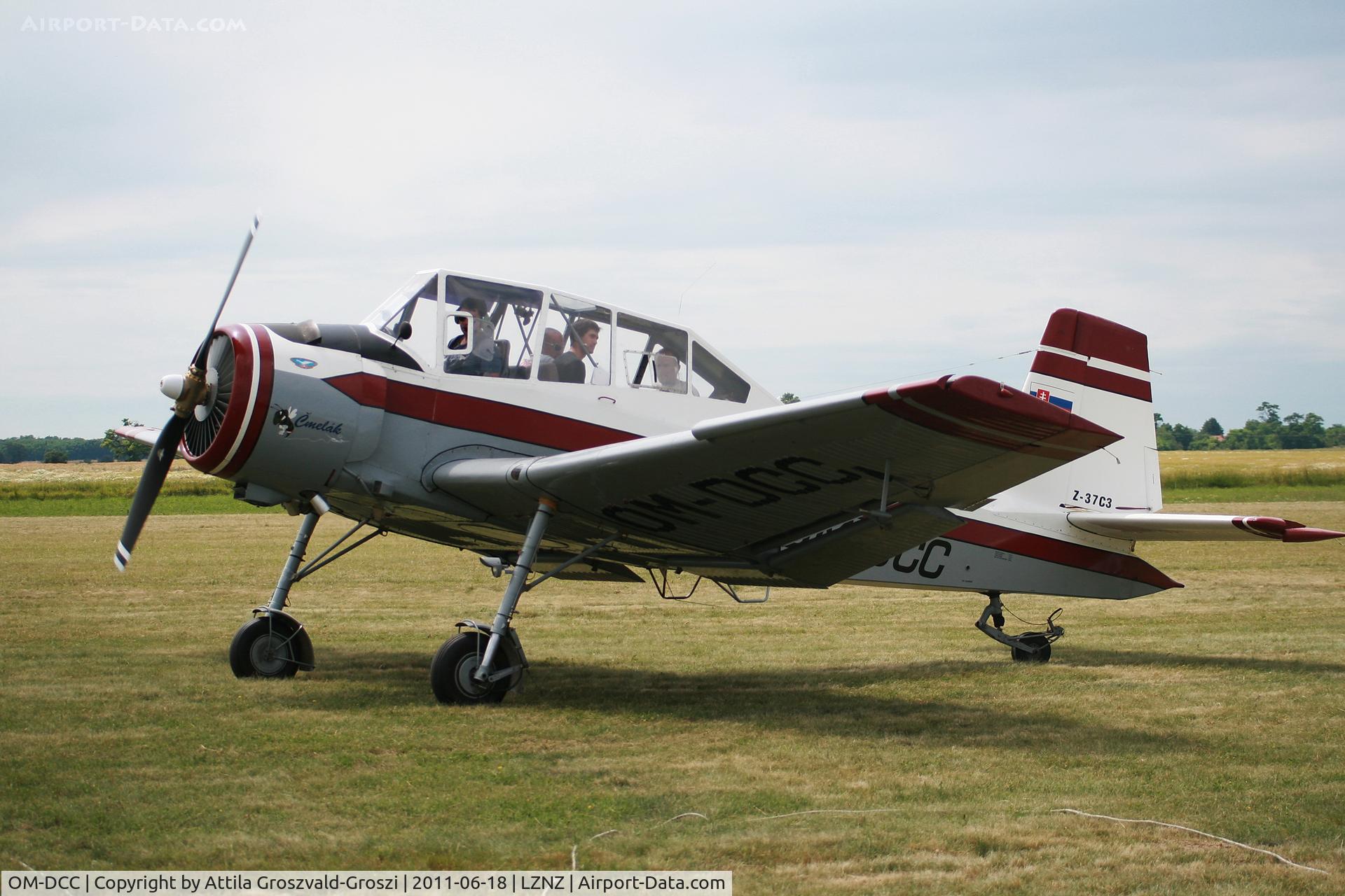 OM-DCC, Let Z-37 C3 C/N 23-09, Nové Zámky Airport - Slovakia (Slovak Republik) SK.