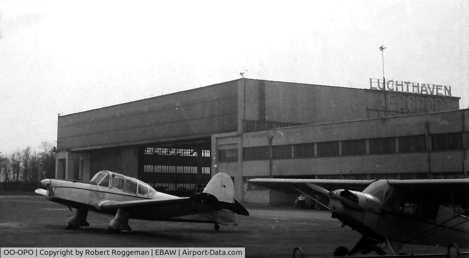 OO-OPO, 1949 Percival P-40 Prentice T1 C/N PAC-215, Late 1950's.