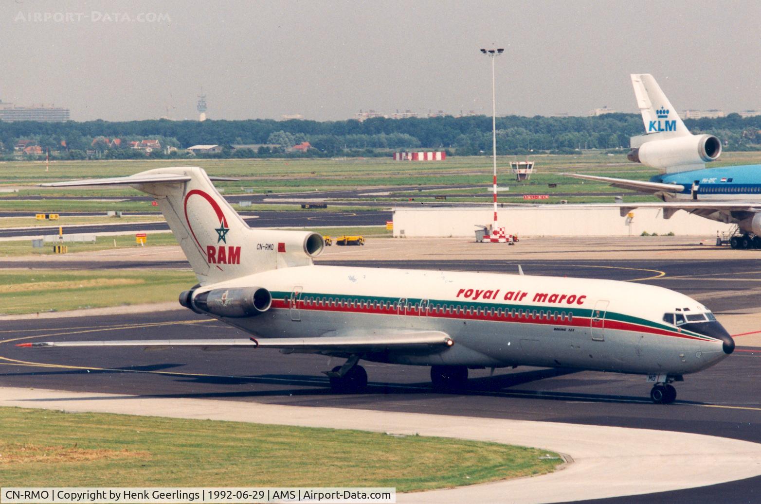 CN-RMO, 1976 Boeing 727-2B6 C/N 21297/1236, Royal Air Maroc