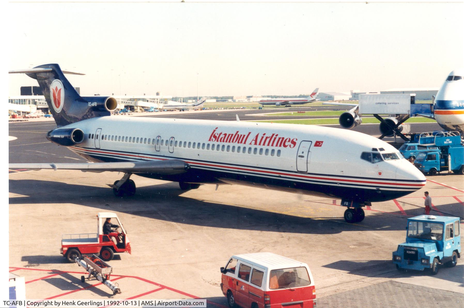 TC-AFB, 1969 Boeing 727-228 C/N 19864, Istanbul Airlines