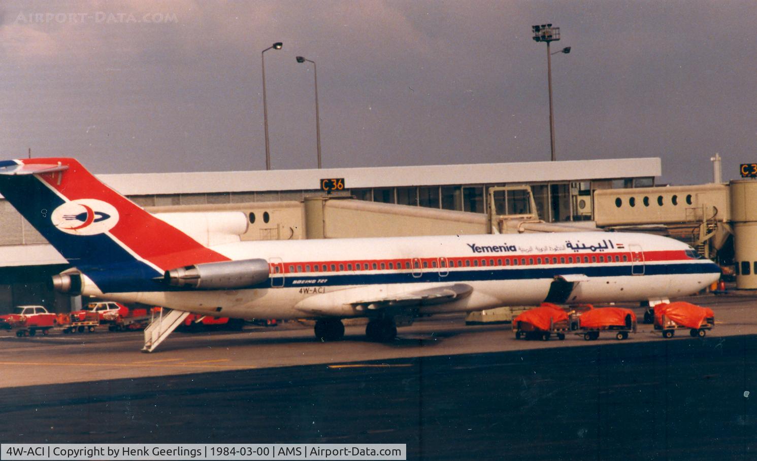 4W-ACI, 1979 Boeing 727-2N8 C/N 21847, Yemenia