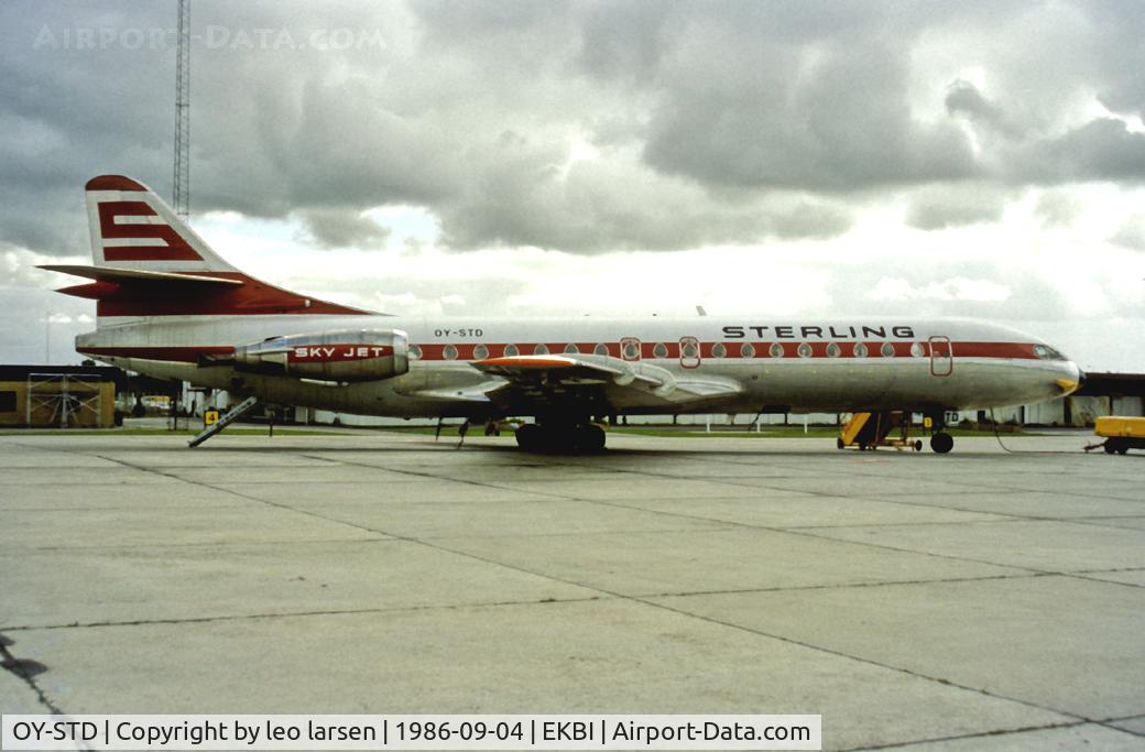 OY-STD, 1968 Sud Aviation SE-210 Caravelle 10B3 Super B C/N 238, Billund Denmark 4.9.86