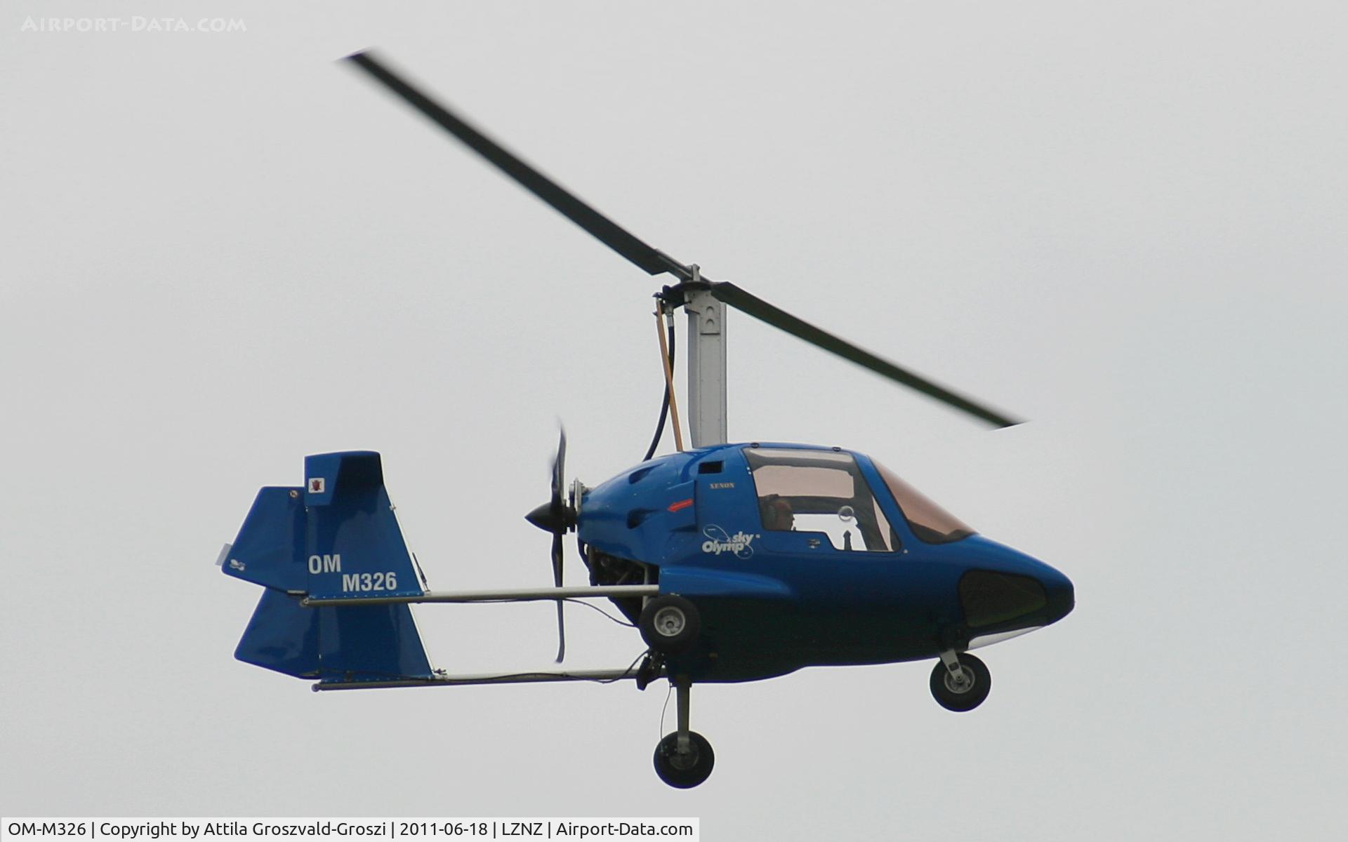 OM-M326, Celier Xenon C/N CAEW 10974S, Nové Zámky Airport - Slovakia (Slovak Republik) SK.