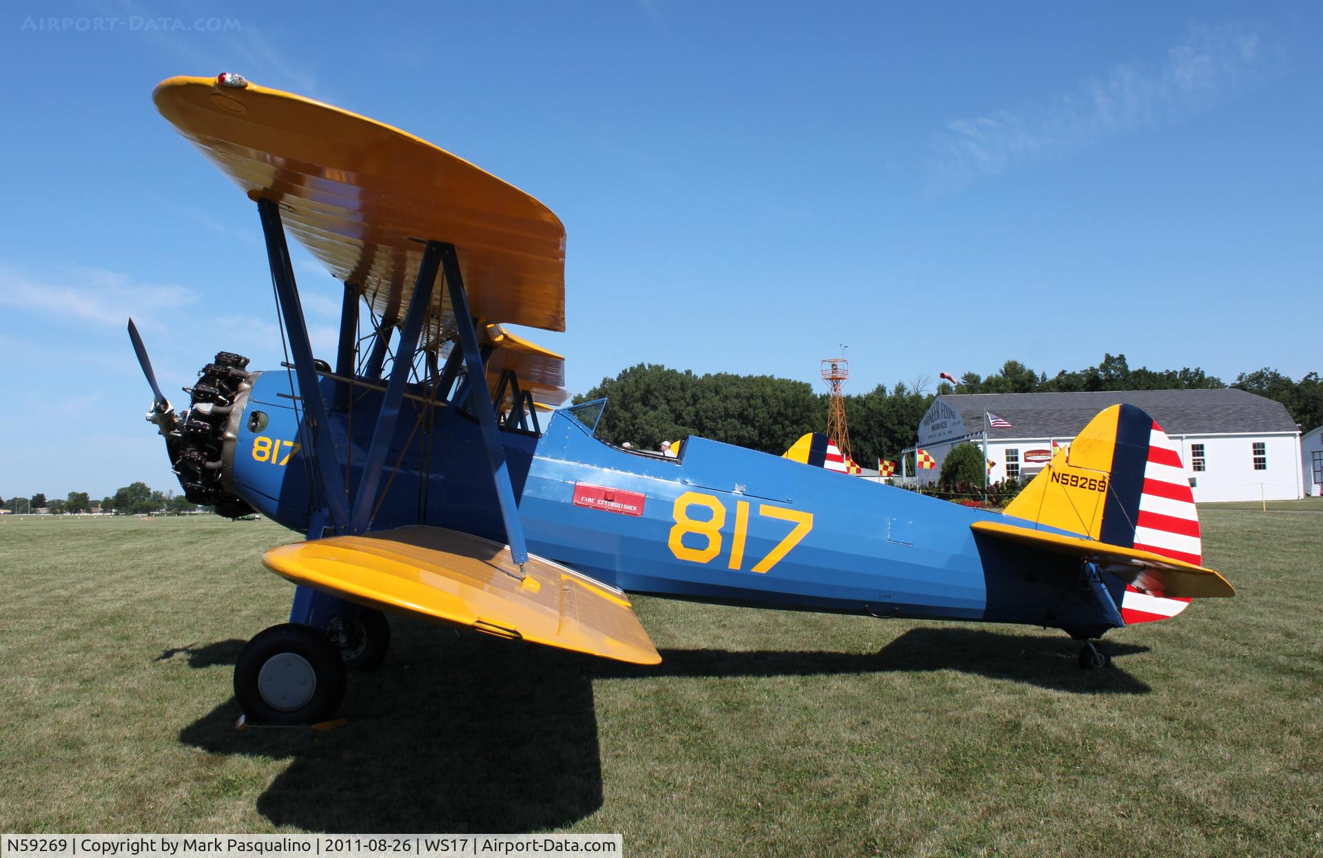 N59269, Boeing A75L3 C/N 75-3867, Stearman