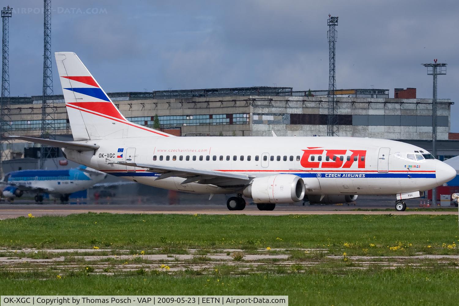 OK-XGC, 1992 Boeing 737-55S C/N 26541, CSA - Czech Airlines