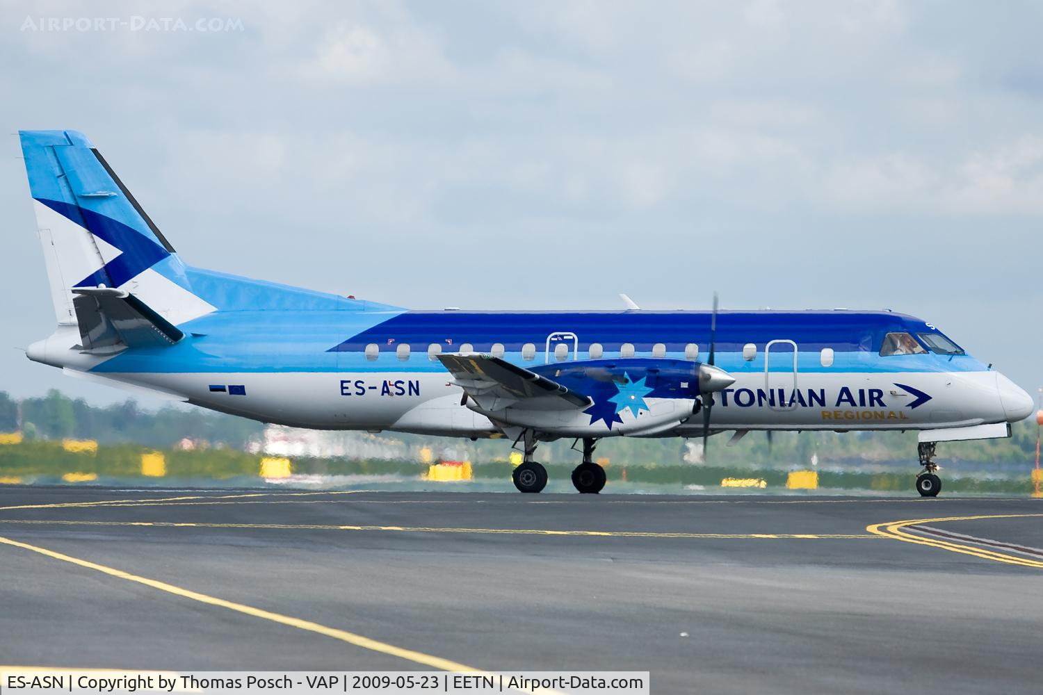 ES-ASN, 1989 Saab 340A C/N 340A-151, Estonian Air