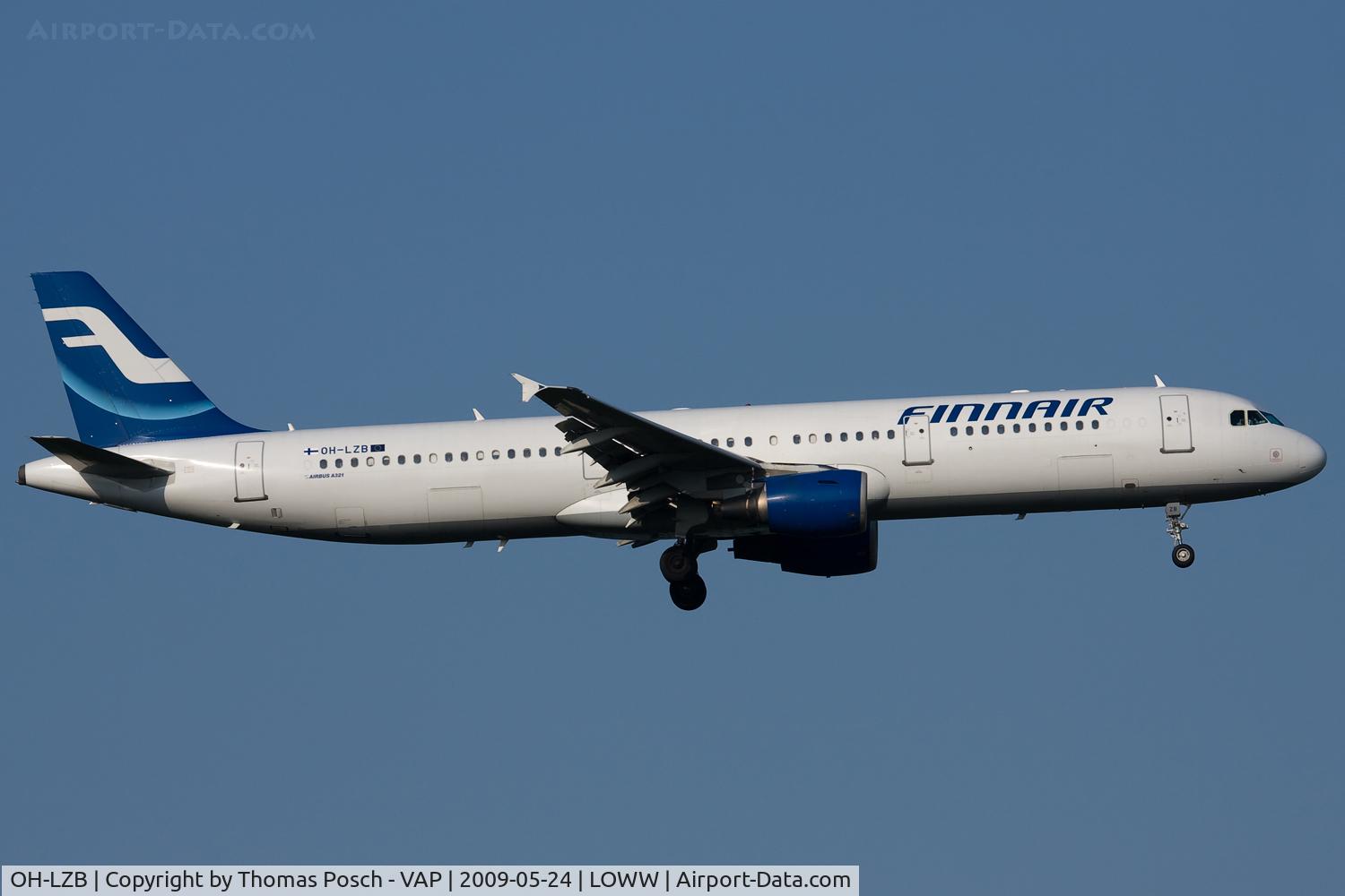OH-LZB, 1999 Airbus A321-211 C/N 0961, Finnair