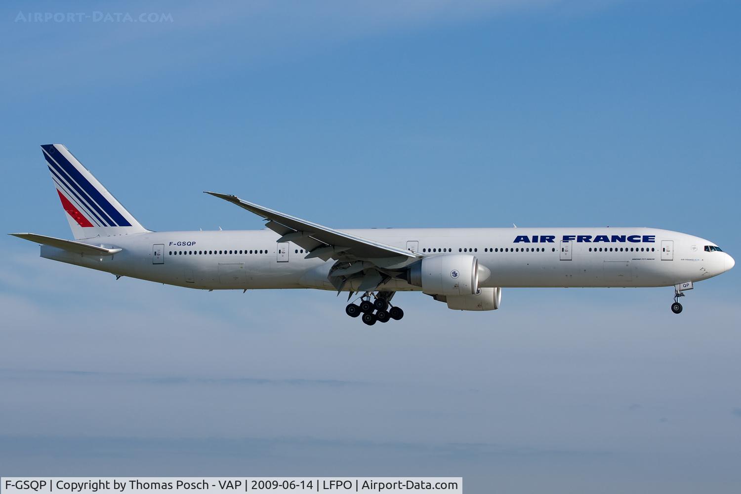 F-GSQP, 2006 Boeing 777-328/ER C/N 35676, Air France