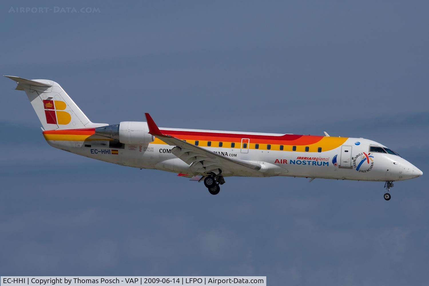 EC-HHI, Canadair CRJ-200ER (CL-600-2B19) C/N 7343, Iberia