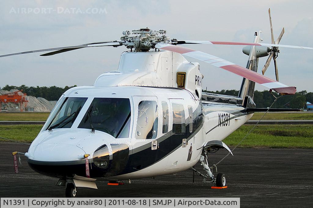 N1391, 1984 Sikorsky S-76A C/N 760238, Overnight at SMJP before continuing on to SOCA and then on to Brazil.