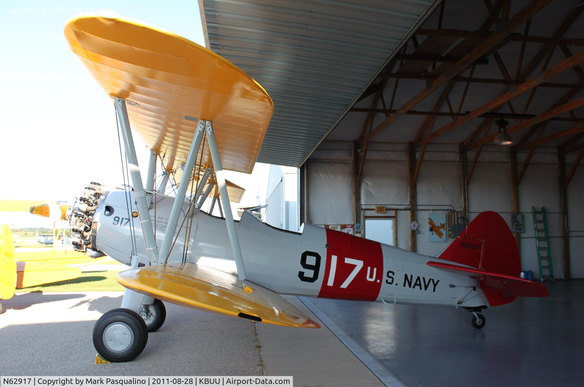 N62917, 1942 Boeing A75N1(PT17) C/N 75-2394, Stearman