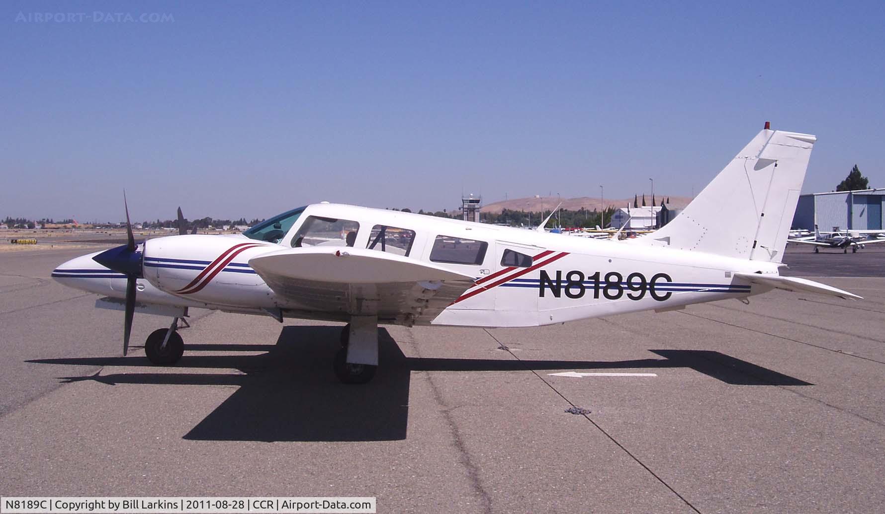 N8189C, 1980 Piper PA-34-200T Seneca C/N 34-8070184, Visitor