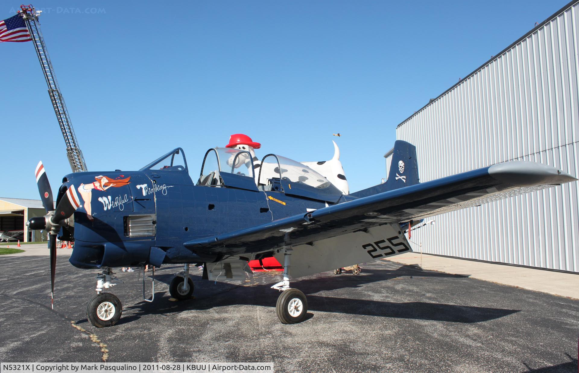 N5321X, North American T-28C Trojan C/N 226-119 (140542), North American T-28C