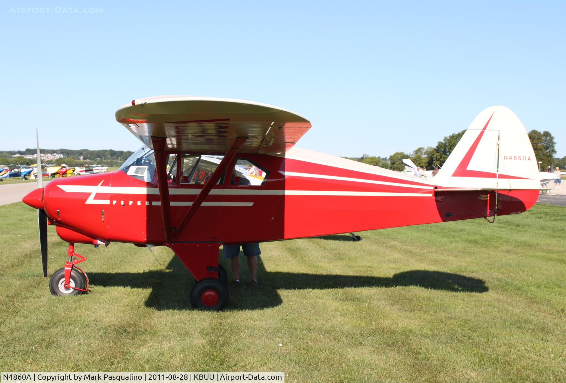 N4860A, 1956 Piper PA-22-150 C/N 22-4019, Piper PA-22-150